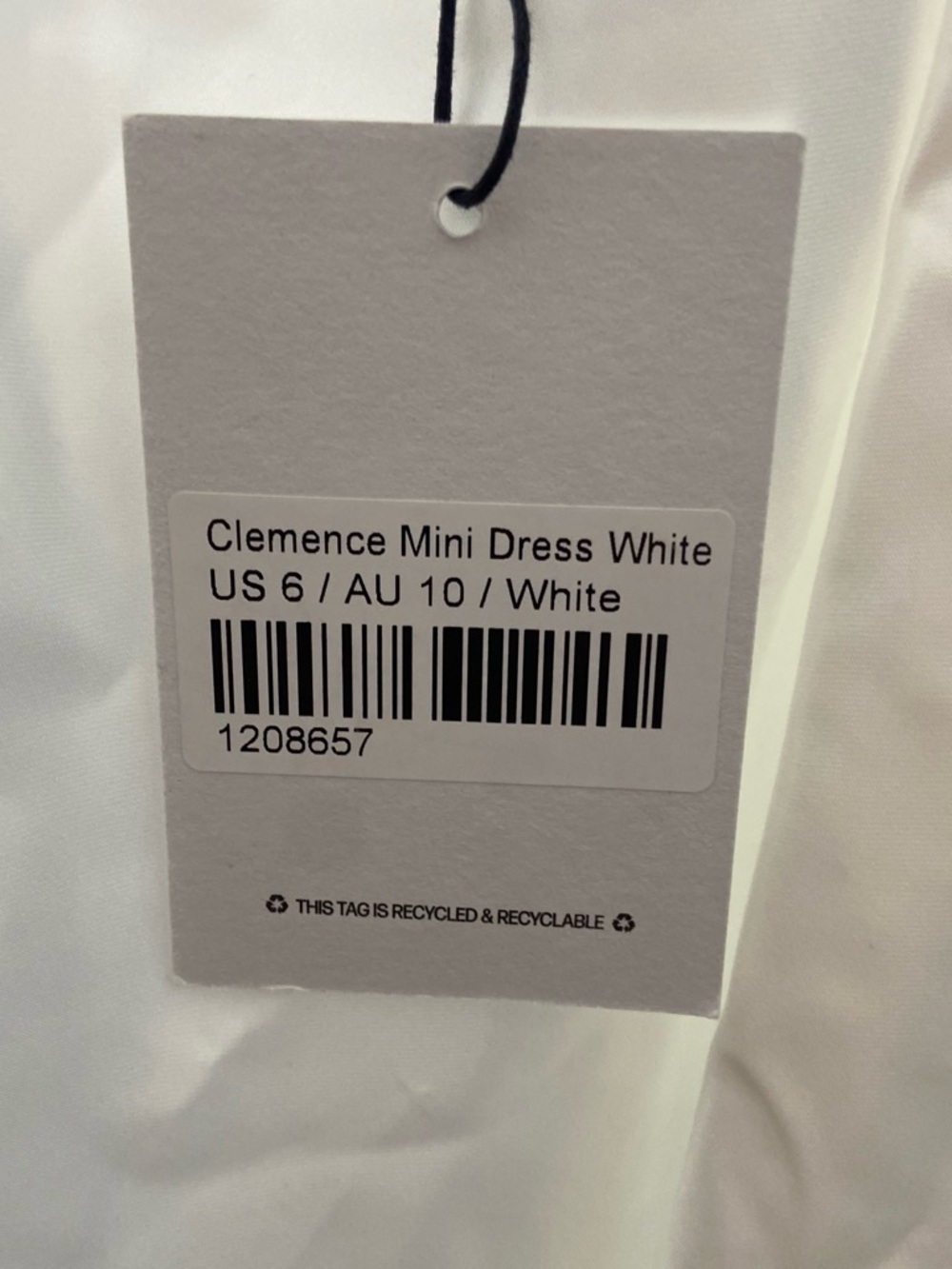 Princess Polly Clemence Mini Dress in White - Picture 3 of 6